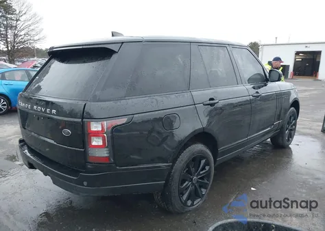 2017 Land Rover Range Rover 3.0L V6 Supercharged z USA, uszkodzony, nr VIN SALGR2FV2HA375826